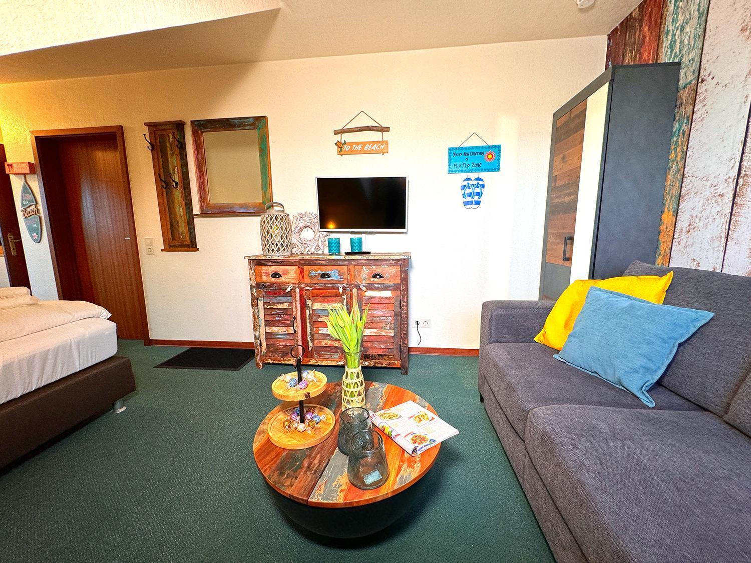 Hawaii - By Mila Ferienarpartments - Buesum Zentrum Eigener Parkplatz 외부 사진