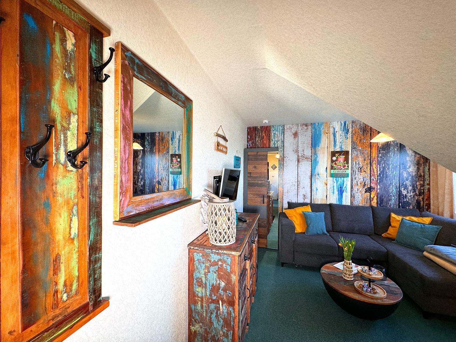 Hawaii - By Mila Ferienarpartments - Buesum Zentrum Eigener Parkplatz 외부 사진